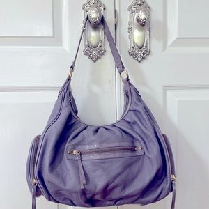 Lavender Perlina hobo bag. Great condition. Multiple zipper compartments.
